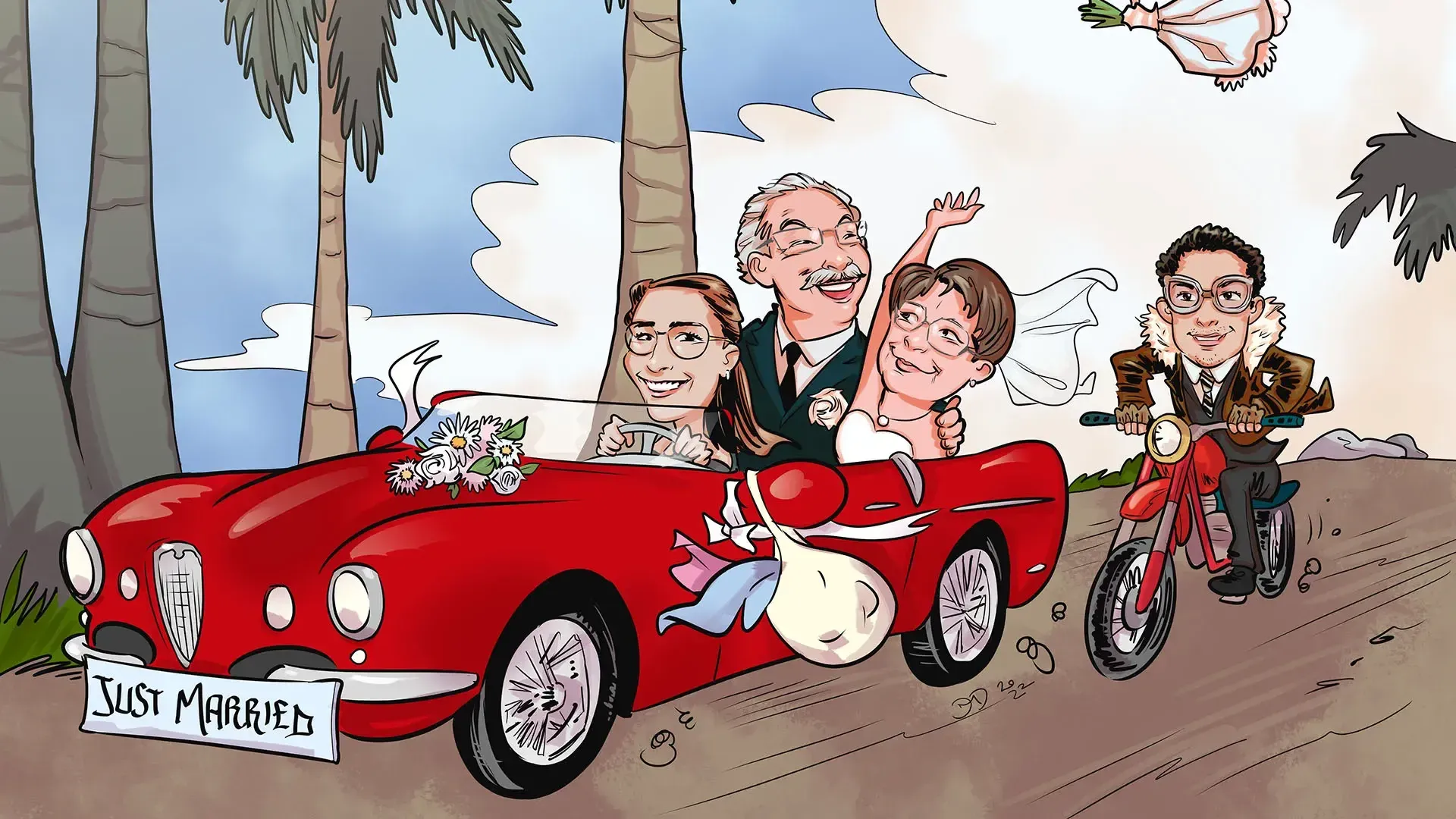 img caricatura matrimonio