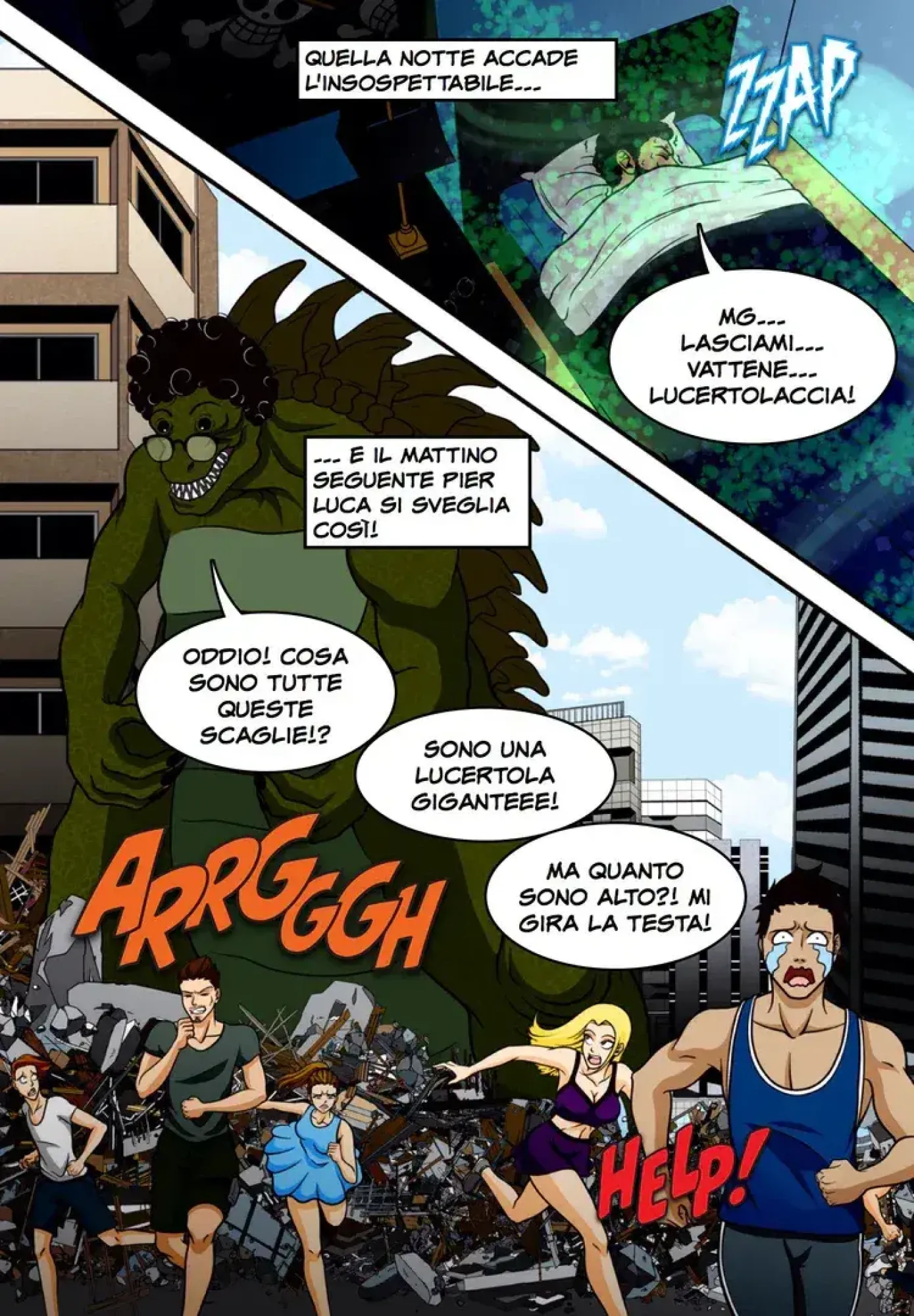 img Quando Pier Luca diventò Godzilla per amore di Valentina 4