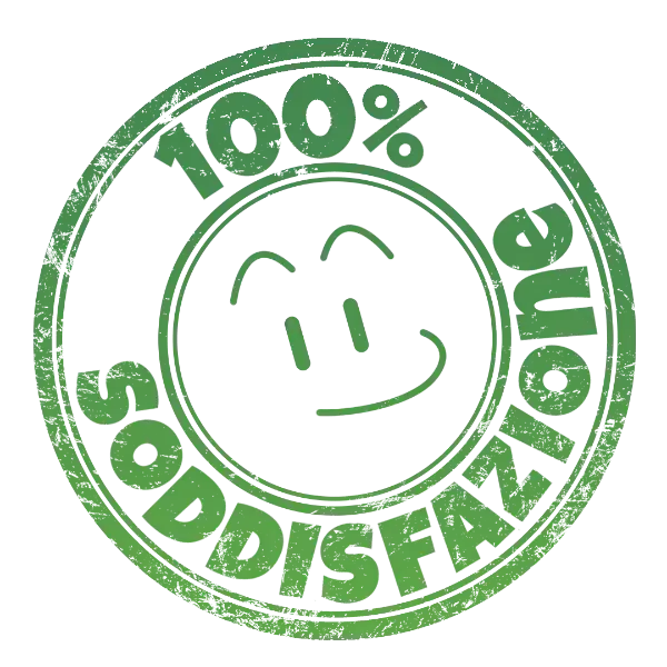 icona 100 per cento clienti soddisfatti ilmiofumetto