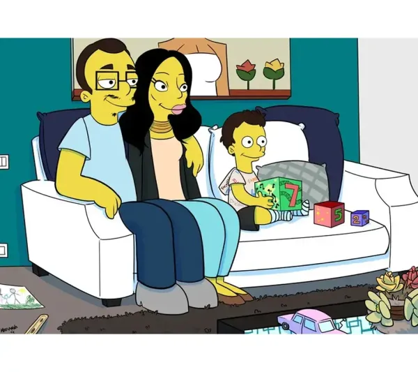 Giovanna e la sua famiglia diventano GIALLI